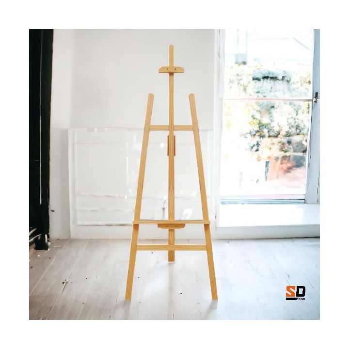 Chevalet - 175 cm - Bois - Peinture - Artiste - Atelier - Exposition - AMT