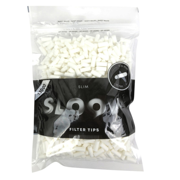 Sachet de 1000 filtres - Slim - Pack Xxl - Sloow