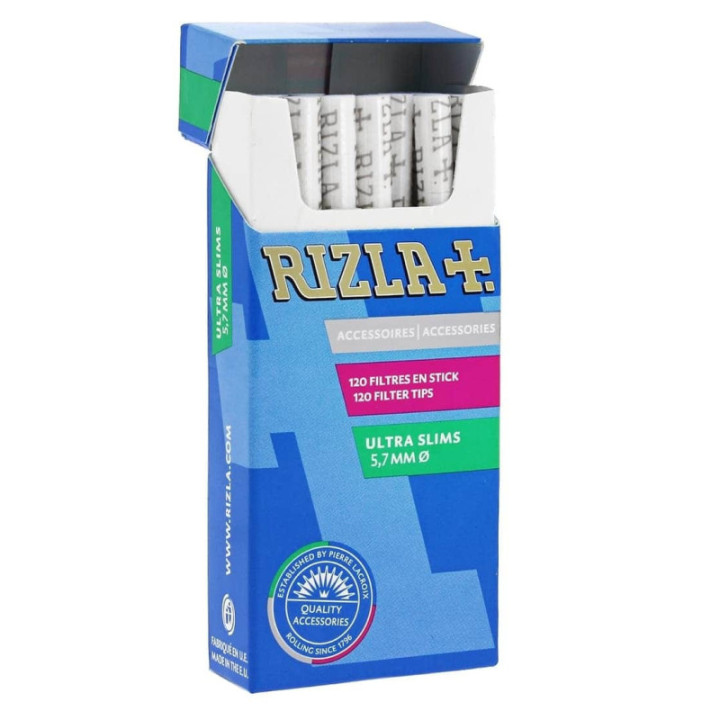 Boîte de 120 Filtres - En Stick - Ultra Slim - 5.7 Mm - Rizla