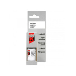 Stylo de retouche pour jantes de voiture - Multi-marques - Gris argent - Auto K