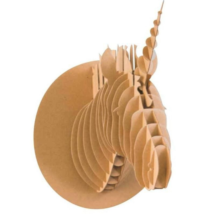 Maquette - Licorne - Carton - A monter et à décorer