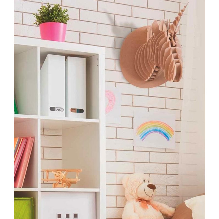 Maquette - Licorne - Carton - A monter et à décorer