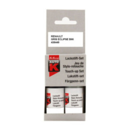 Stylo de retouche et vernis pour carrosserie - Renault - B66 Gris éclipse - Auto K