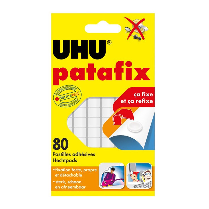 Pastilles Adhésives Patafix Blanche - Uhu