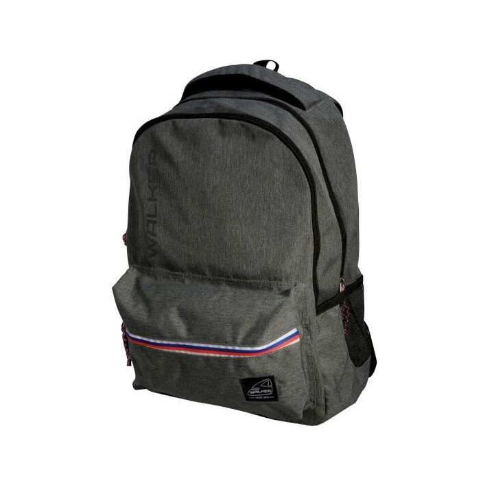 Sac à dos - Walker - Gris - 2 compartiments - Type