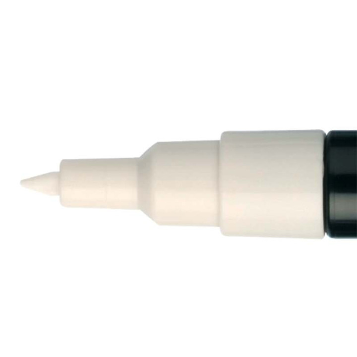 Marqueur Posca PC-1MC blanc | pointe extra-fine conique