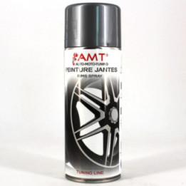 Bombe de peinture pour jantes - gris alu - Amt