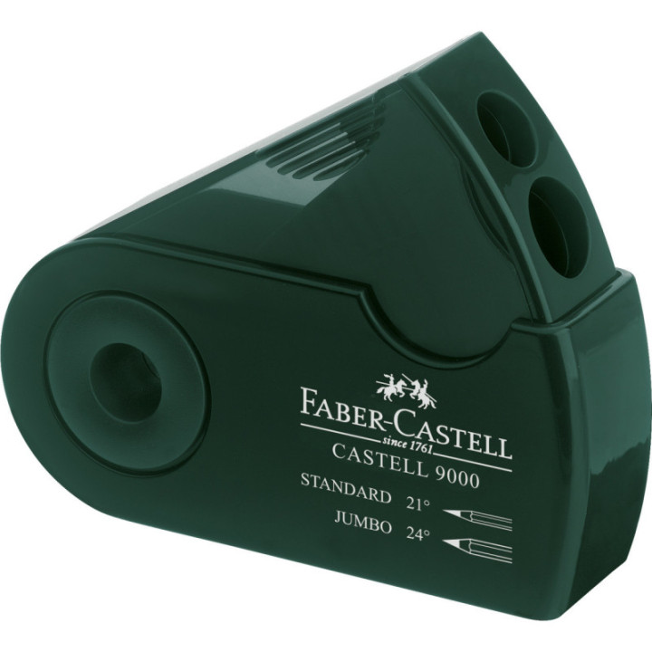 Taille-crayon - 2 trous - Plastique - Faber-Castell