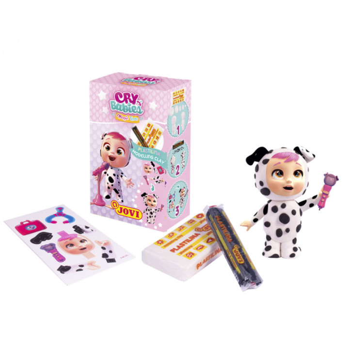 Personnage en pâte à modeler à créer Jovi Cry Babies Dotty