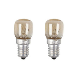 2 ampoules standard pour four 15 watts E14