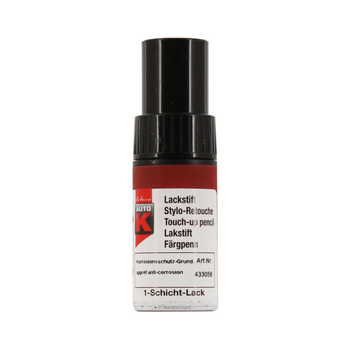 Stylo retouche carrosserie Auto-K marron anti-corrosion 9 ml