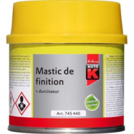 Mastic de finition carrosserie auto pot 250g Auto K