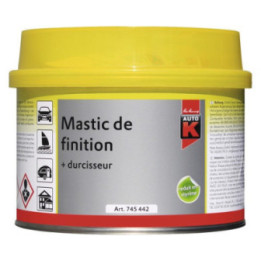 Mastic de finition carrosserie auto pot 1kg Auto K