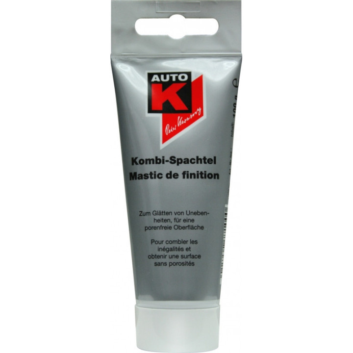 Mastic de finition carrosserie auto tube 100g Auto K