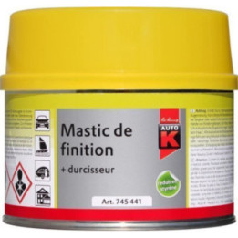 Mastic de finition carrosserie auto pot 500g Auto K