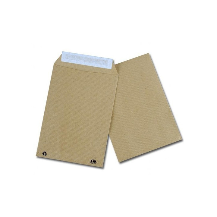 Enveloppes - Kraft - C4 - 229x324 mm - Autocollante - Carton de 250 - GPV