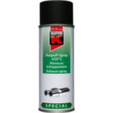 Bombe de peinture pour échappement de voiture moto Auto K 400ml noir