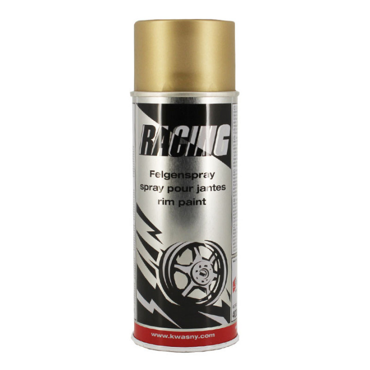 Bombe de peinture pour jantes - Or - Racing - 400ml