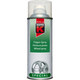 Bombe de vernis pour jantes - Transparent - Auto-K - 400 ml