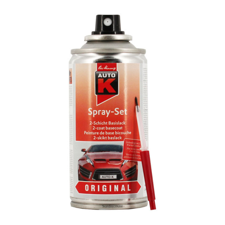 Bombe de peinture pour carrosserie - Peugeot - KWE Blanc nacre - Auto K