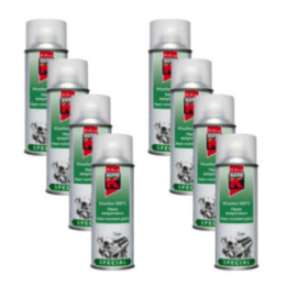 8 bombes aérosol vernis de finition haute température Auto-K 400ml
