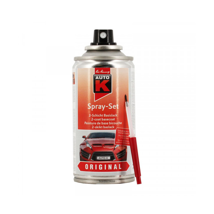 Bombe de peinture pour carrosserie - Renault - 389 Blanc glacier - Auto K