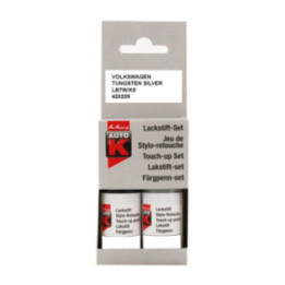 Stylo de retouche et vernis pour carrosserie - Volkswagen - LB7W Tungsten Silver Metal