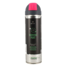 Bombe de peinture de marquage au sol signalisation - Rose - MTN Pro - 500ml