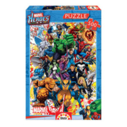 Puzzle Les Héros de Marvel 500 pièces - Educa