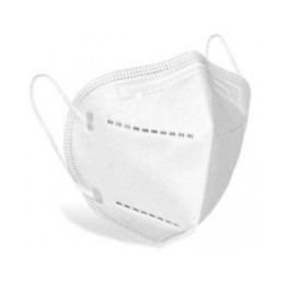 Masque jetable FFP3 sans valve - Blanc - GVS