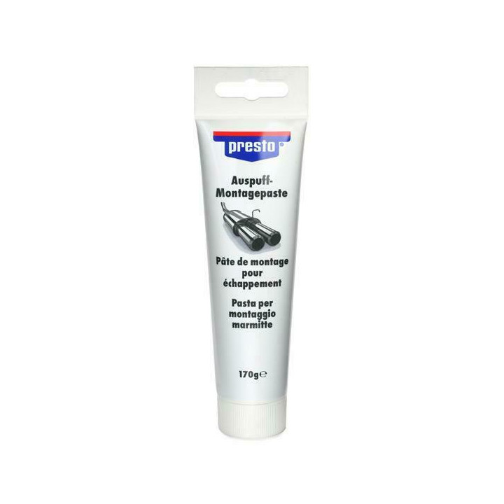 Tube de pâte de montage pour pot d'échappement - Presto - 170g