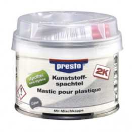 Mastic de réparation pour surfaces en plastique - 250g - Presto