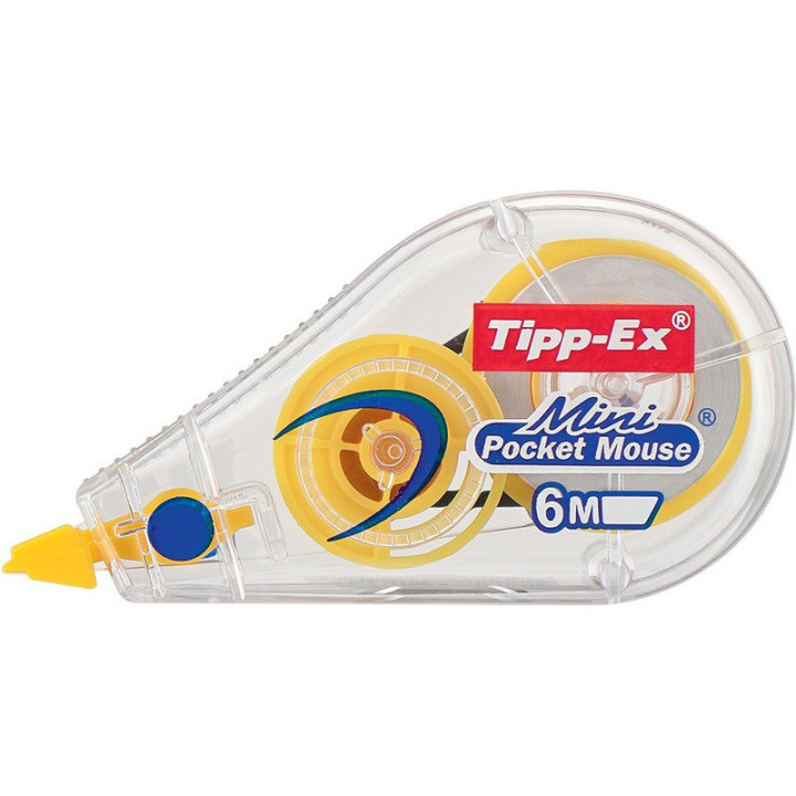 Ruban Correcteur 6 Mètres - Mini Pocket Mouse - Tipp-Ex