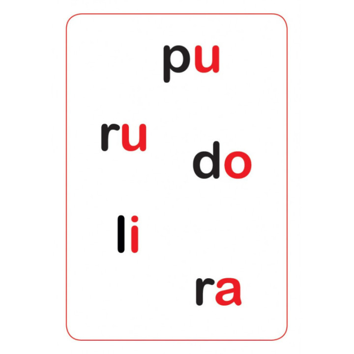 Jeu éducatif - Tam Tam Safari - Les syllabes simples - Jeu de lecture - Dès 4 ans