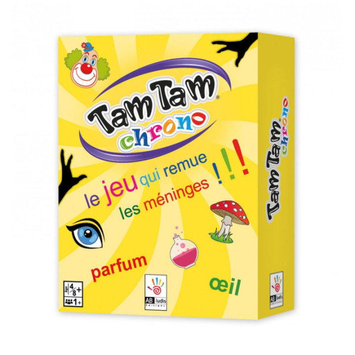 Jeu éducatif - Tam Tam Chrono - Le jeu qui remue les méninges - 4/8 ans