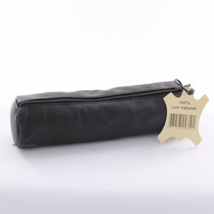 Trousse En Cuir Naturel