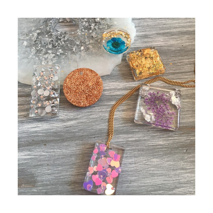 Moule en silicone - Modèles de pendentifs - 12 formes - Cléopâtre
