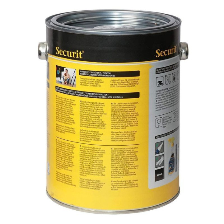 Peinture Acrylique en pot - ardoise - Securit