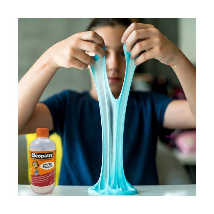 Produit magique pour faire le slime - Cléopâtre - Flacon de 250 ml