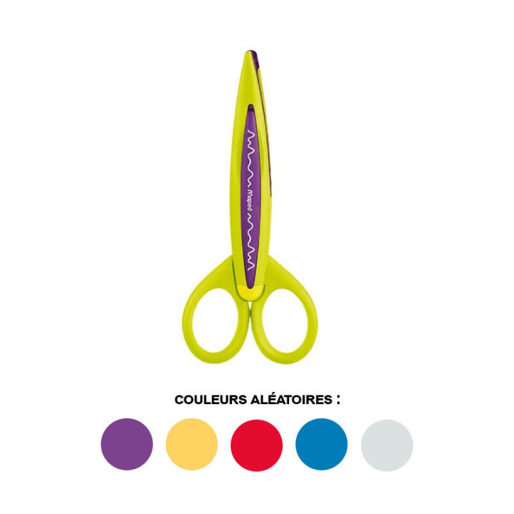 Ciseaux créatifs - Plastique - 13 cm - Créacut - Maped
