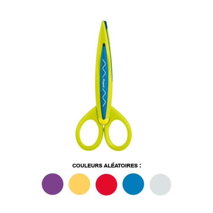 Ciseaux créatifs - Plastique - 13 cm - Créacut - Maped