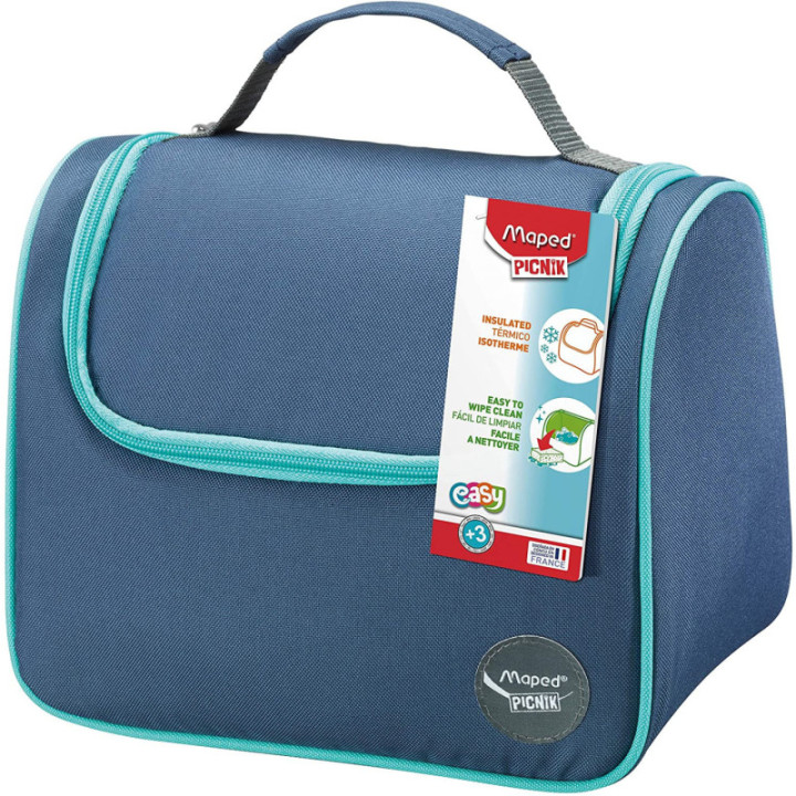 Sac à déjeuner et goûter - Isotherme - Pour enfants - Bleu - Picnik - Maped