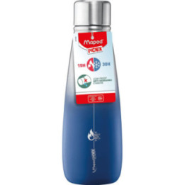 Bouteille isotherme - 500ml - Etanche - Acier inoxydable - Maped