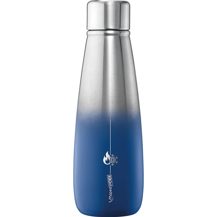 Bouteille isotherme - 500ml - Etanche - Acier inoxydable - Maped