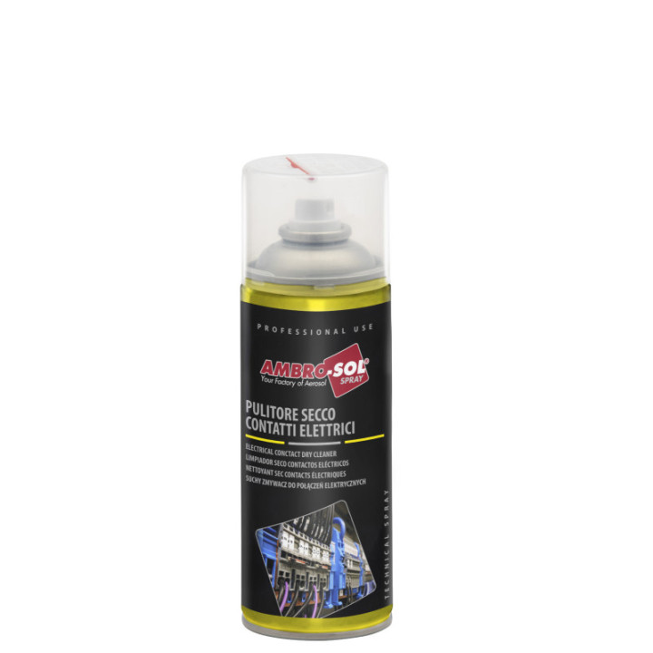 Nettoyant pour contacts électriques et électroniques - Dégraisse - Anti humidité - Ambro-Sol