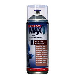 Bombe aérosol - Apprêt époxy rapide - Gris - Automobile - 1K Spray max
