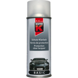 Bombe aérosol vernis de finition transparent satiné Auto-K 400ml