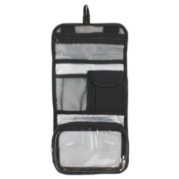 Trousse de toilette de voyage - Noir - Pliable - Sign
