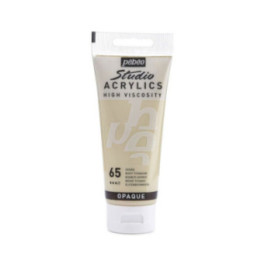 Tube de peinture acrylique - Ivoire - Pébéo - Studio - 100 ml