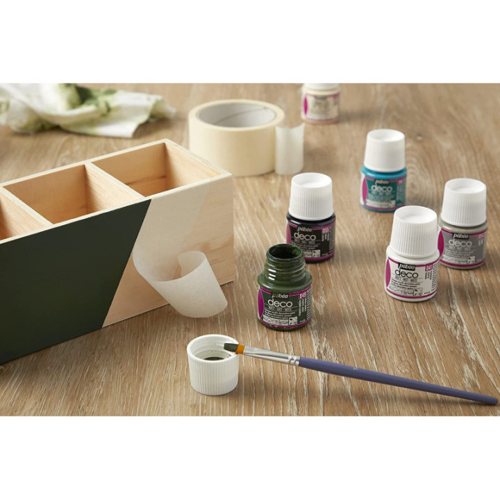Peinture acrylique - Vert - Brillant - Pébéo - Déco - 45ml
